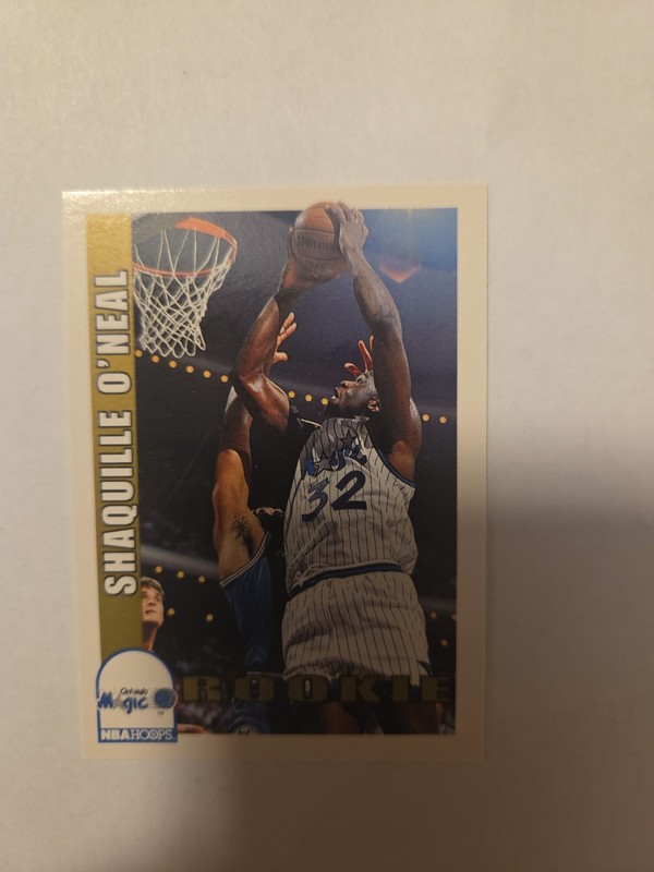 1992-93 Hoops RC Shaquille O'Neal #442