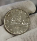1957 Canada Silver Dollar $1 Unc