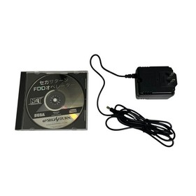 SEGA Saturn Floppy Disk Drive HSS-0128 w/ Box Tested Used From Japan