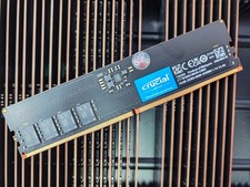 Crucial 16GB DDR5 5600 Desktop UDIMM RAM Non-ECC 288pin by Micron CT16G56C46U5