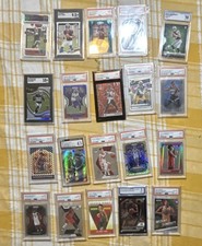 Panini prizm silver psa 10 rookie Card Lot 20 graded cards