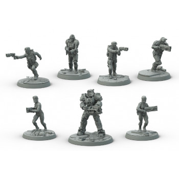 Fallout: Wasteland Warfare - Brotherhood of Steel Core Box - Englisch