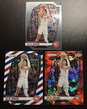 2024 Prizm Jalen Johnson #120 - Red White & Blue, Red Cracked Ice, and Base Set