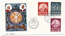 Vatikan 1969 Ersttagsbriefe - Sankt Peter Vereinigung Michel Nr. 553-555