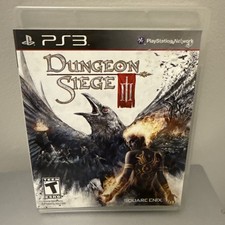 Dungeon Siege III 3  (Sony PlayStation 3, PS3, 2011) Complete with Manual