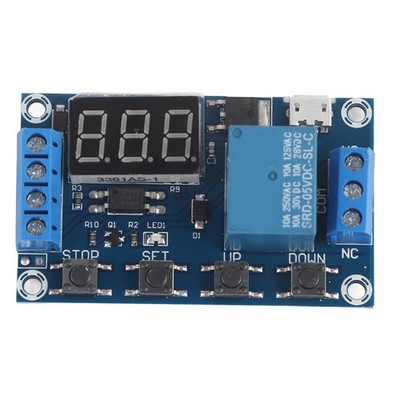 DC 6V ~ 30V Triggerverzögerung Ein/Aus Zyklus Timer Relaisschaltermodul Mit BA