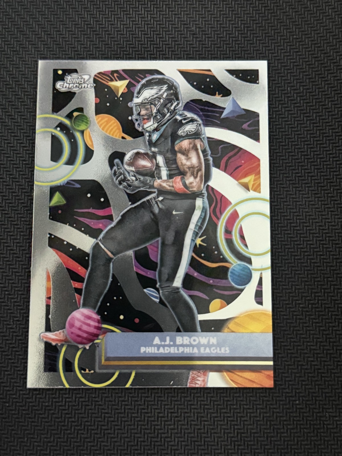2025 Topps Chrome Cosmic - A. J Brown #80
