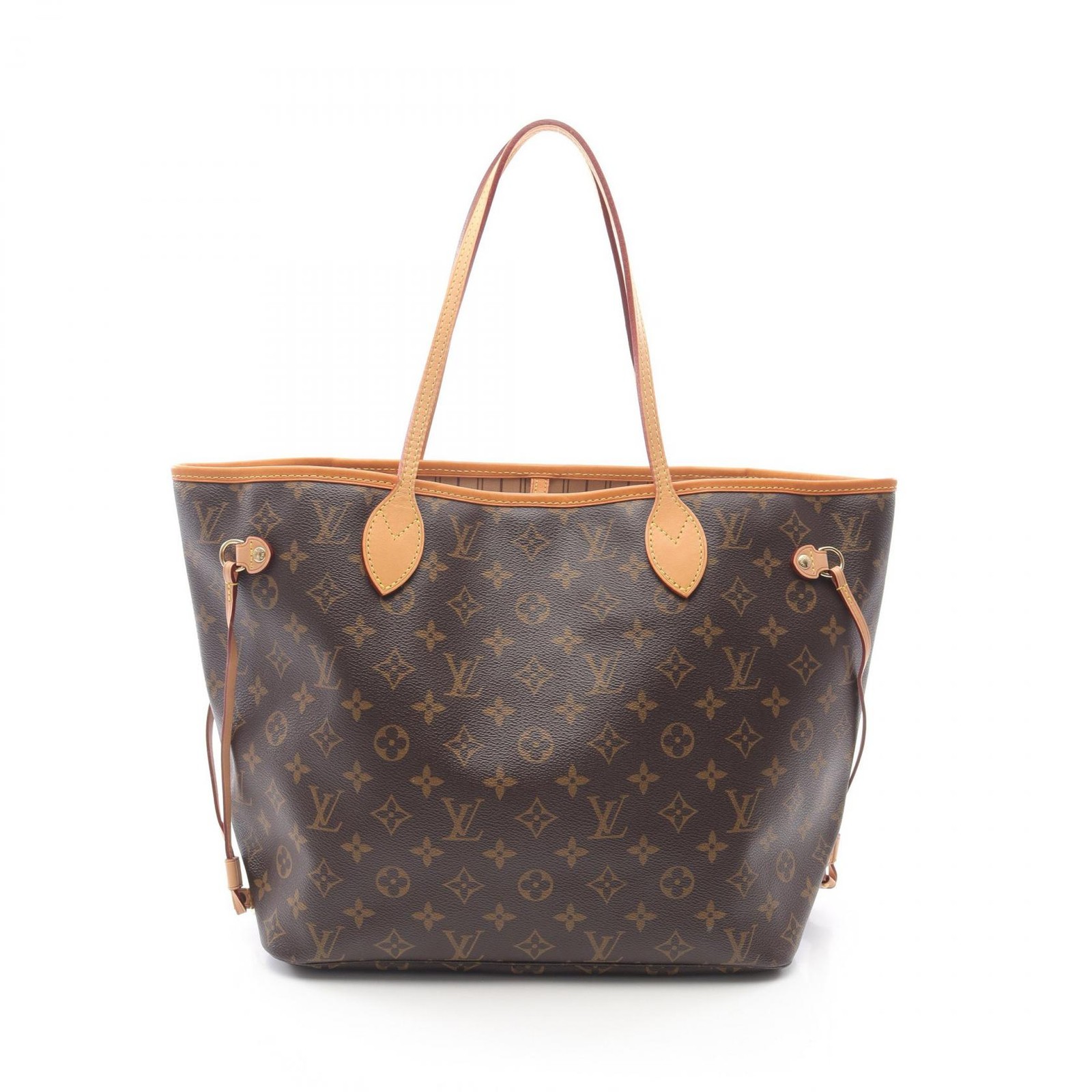 LOUIS VUITTON Neverfull MM Monogram Canvas Shoulder Tote Bag M40156 Preowned