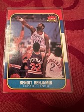 1986/1987 Fleer Basketball #8 Benoit Benjamin '86 RC Rookie Card. rookie card picture