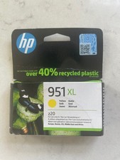 Image of BRAND NEW HP 951 XL YELLOW INK CARTRIDGE - (CN048AE BGX) - DECEMBER 2023