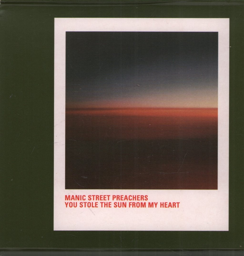 Manic Street Preachers You Stole the Sun From My Heart CD UK Epic 1999 card