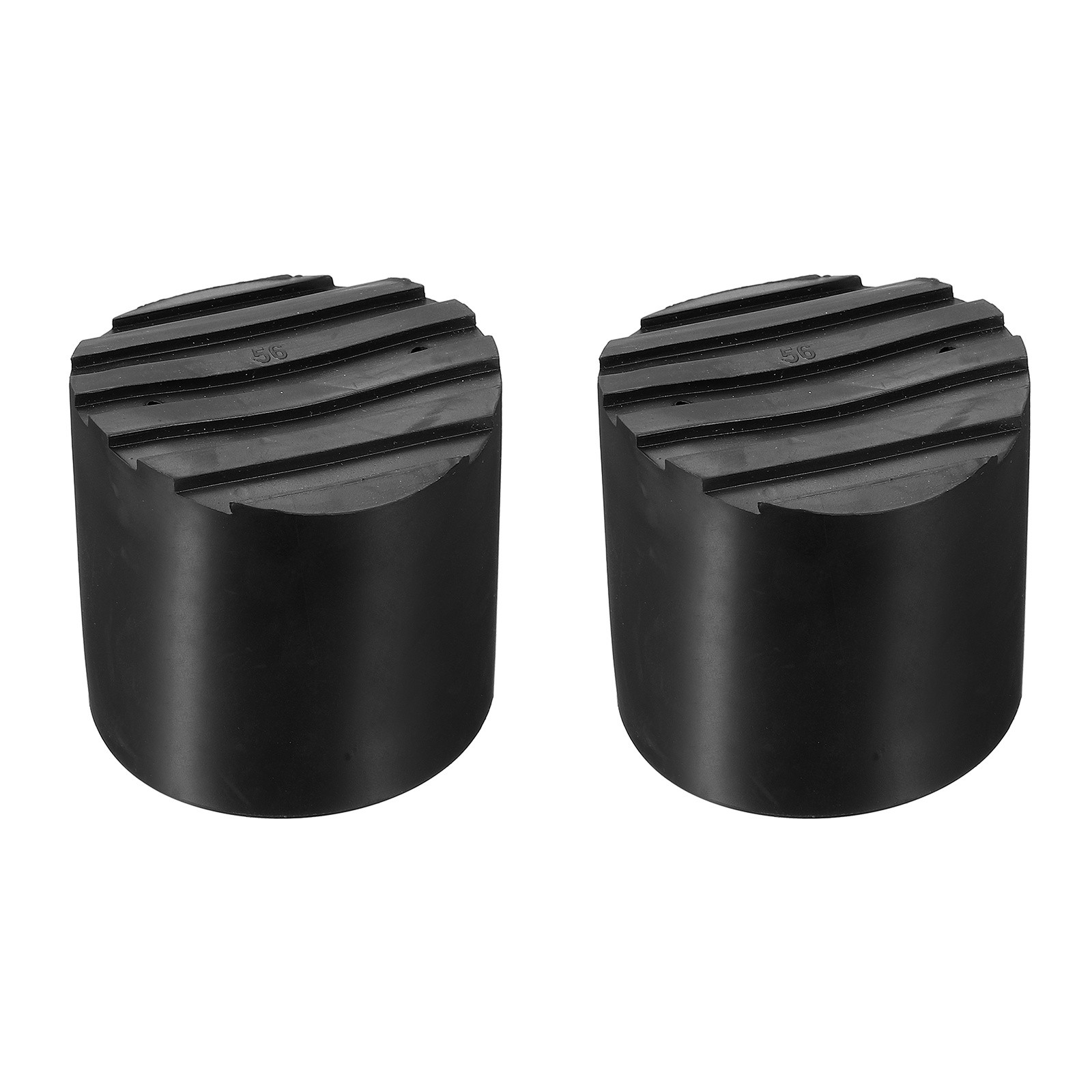 Ladder Non Slip Feet Mat (58mm ID) (2Pcs), Rubber Round Step Ladder Foot