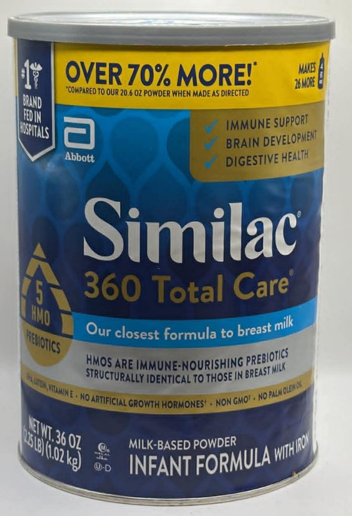 Similac 360 Total Care Infant Formula With Iron ~ 2.25 LB ~ EXP 9/27 ~ SEALED