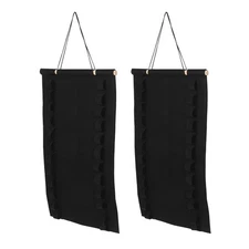  2 Pcs Taekwondo Training Equipment Belt Display Championship Wall Mount