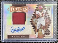 2022 Panini Legacy Breece Hall Rookie Patch Auto RPA /249 Futures #FP-BH