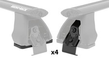 Rhino Rack Dk488 Universal Anti Corrosive Black Metal Roof Rack 2500 Fitting Kit