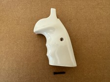 Altamont Finger Groove Bonded Ivory Grip for S W K/L-FRAME SQUARE BUTT