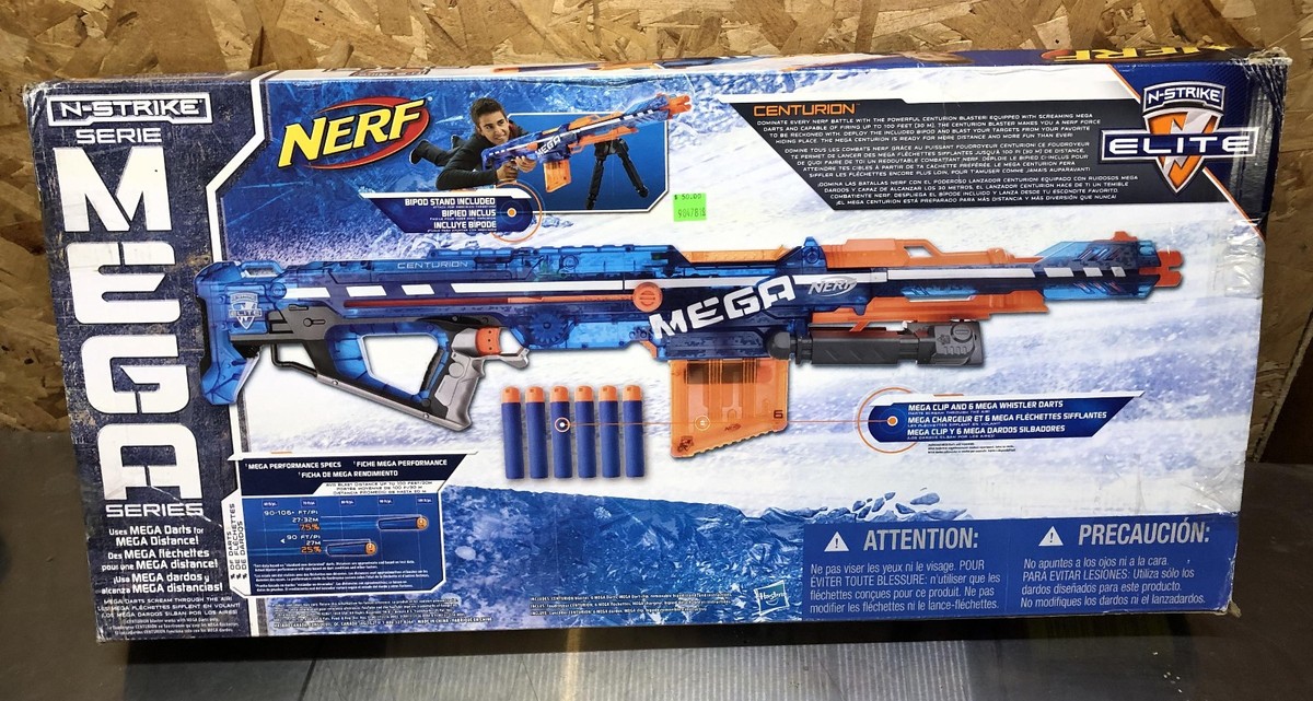 NERF B0578 N-strike Elite Sonic Ice Centurion Blaster for sale