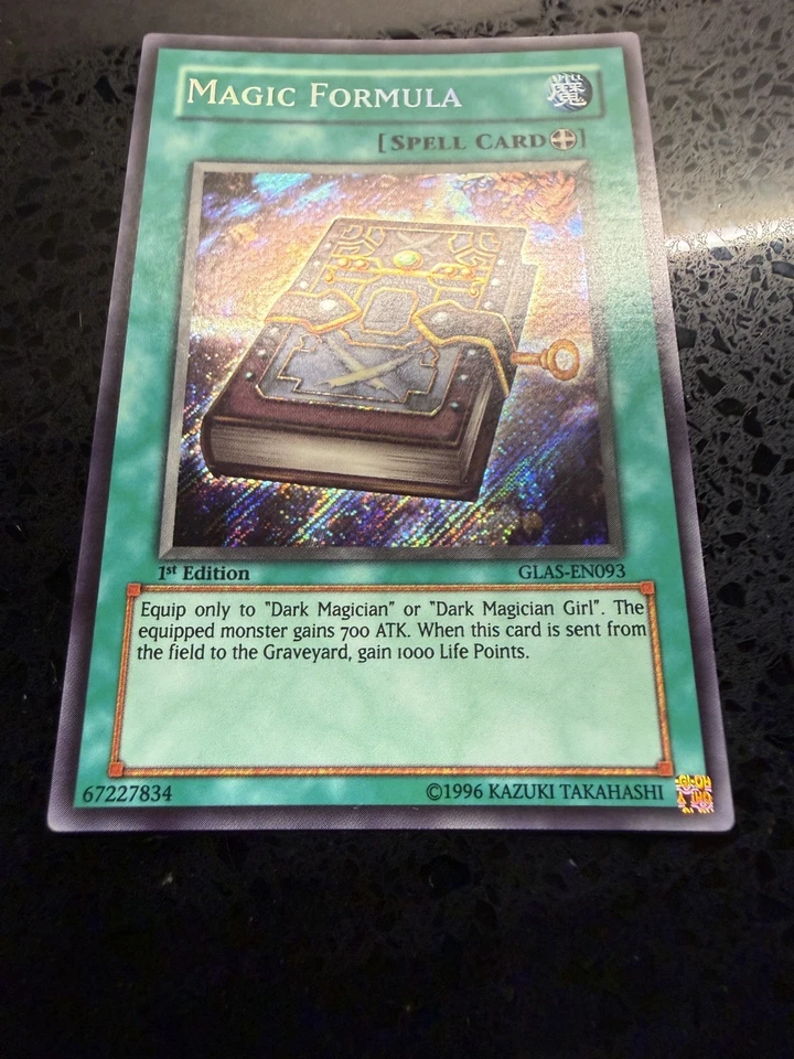 Yu-Gi-Oh! Magic Formula GLAS EN093 Secret Rare 1st Edition - Image 2 of 4