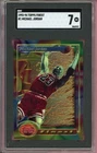 1993-94 Topps Finest #1 Michael Jordan Basketball Card SGC NM 7
