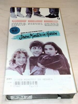 Seven Minutes In Heaven VHS 1986 Jennifer Connelly Byron Thames 80s Warner Bros