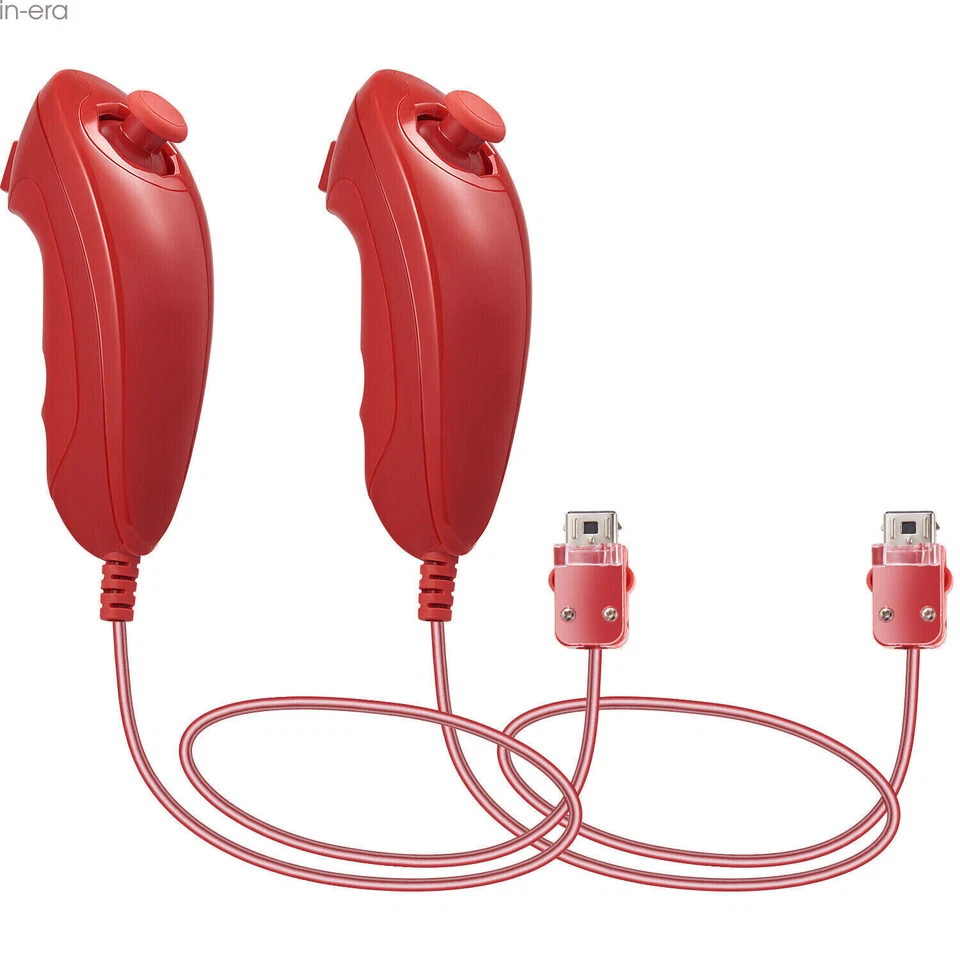 1 2 or 4 pack of Blue Nintendo Nunchucks for Nintendo Wii or Wii U Remote - Image 4 of 4