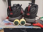 Heelys Youth Size 2 Style 717 Black Wheeled Skate Shoes — photo 4