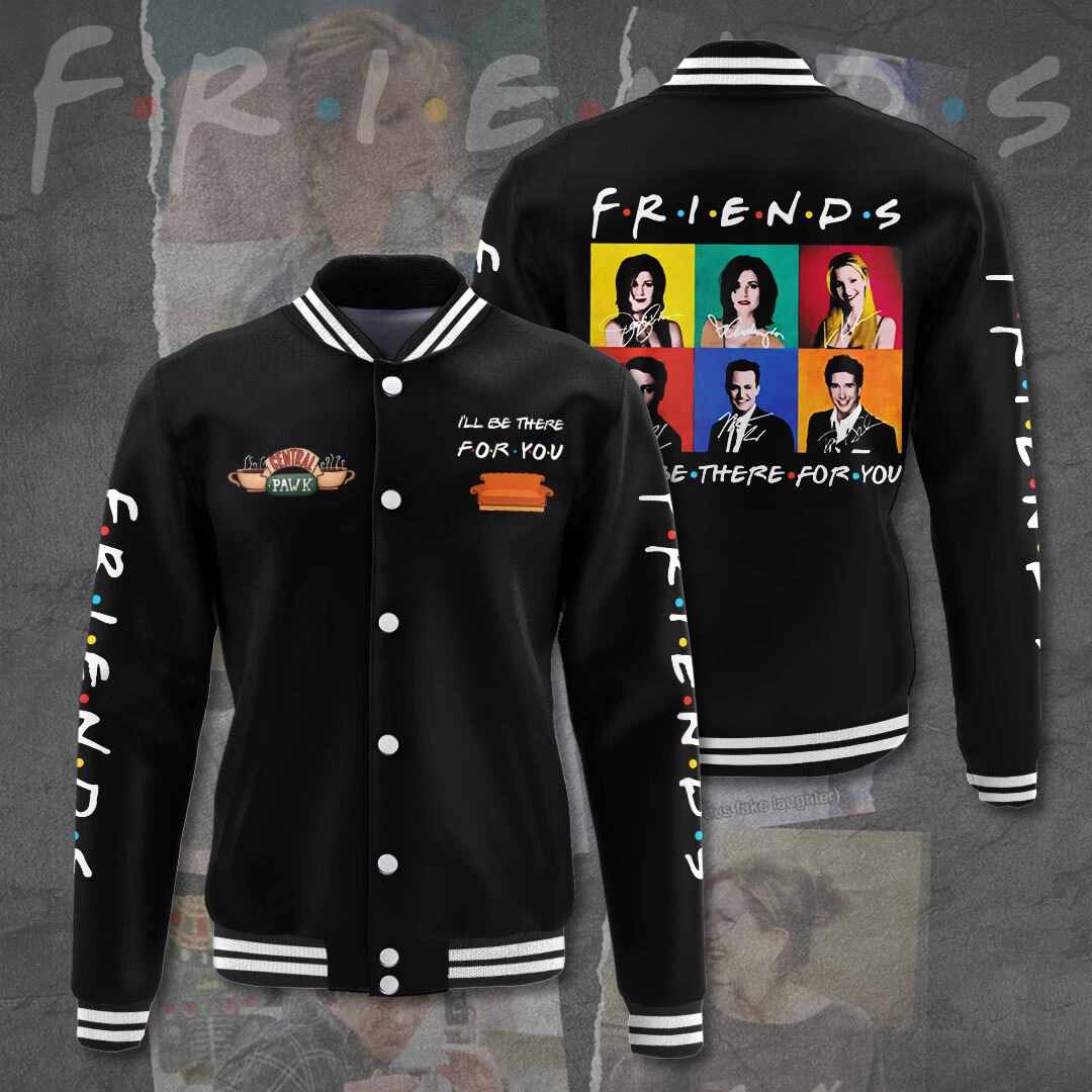 Friends TV Series Baseball Jacket For Fan