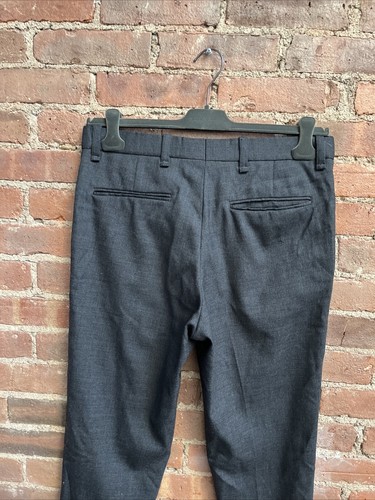 Rag & Bone Men’s Pants, Sz 32 X 32, Dark Gray 100% Wool Twill - Picture 5 of 7