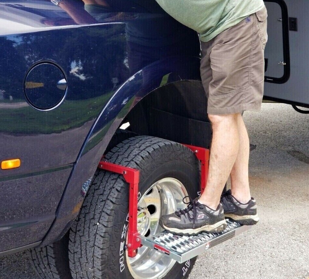 Nonslip Truck Tire Service Step Wheel Step 300 Fits up to 13" wide eBay