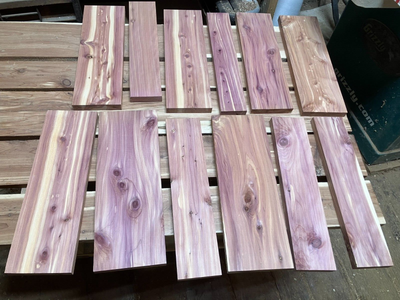 Eastern Red Cedar Beams Dimensional Western Cedar Lumber, Aromatic