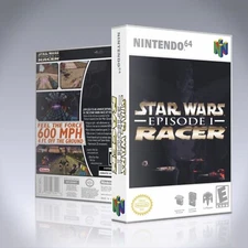 Nintendo 64 Case - NO GAME - Star Wars - Episode 1 - Racer