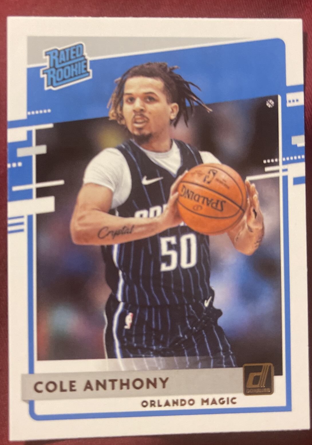 2020-2021 Panini Donruss Cole Anthony RC Magic #208