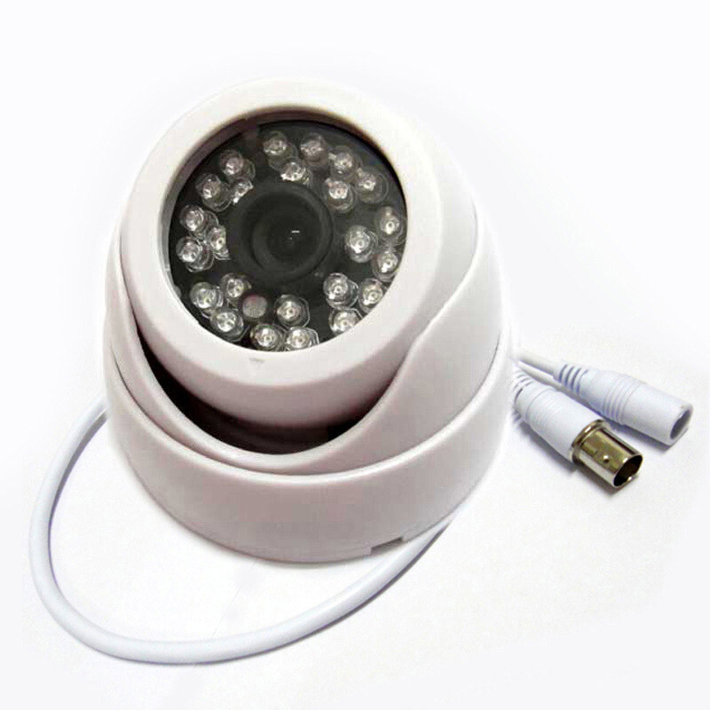 2.4MP Dome 24IR Security Camera CVI TVI AHD Analog 3.6mm White HD 1080P 2.4MP Dome 24IR Security Camera CVI TVI AHD Analog 3.6mm White HD 1080P