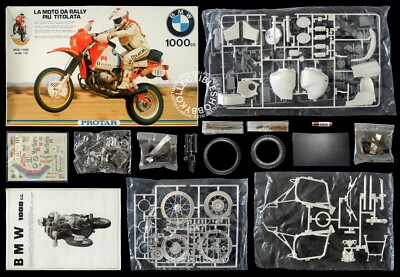 Protar 1/9 BMW 1000cc Rally Model 11203 Motorcycle w/ Marlboro
