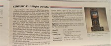 Century Autopilot Flight Director System HSI Yaw Damper 1983 Factory Booklet