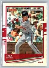 Trea Turner 2020 Donruss  Career Stat Line Hits #108    /500