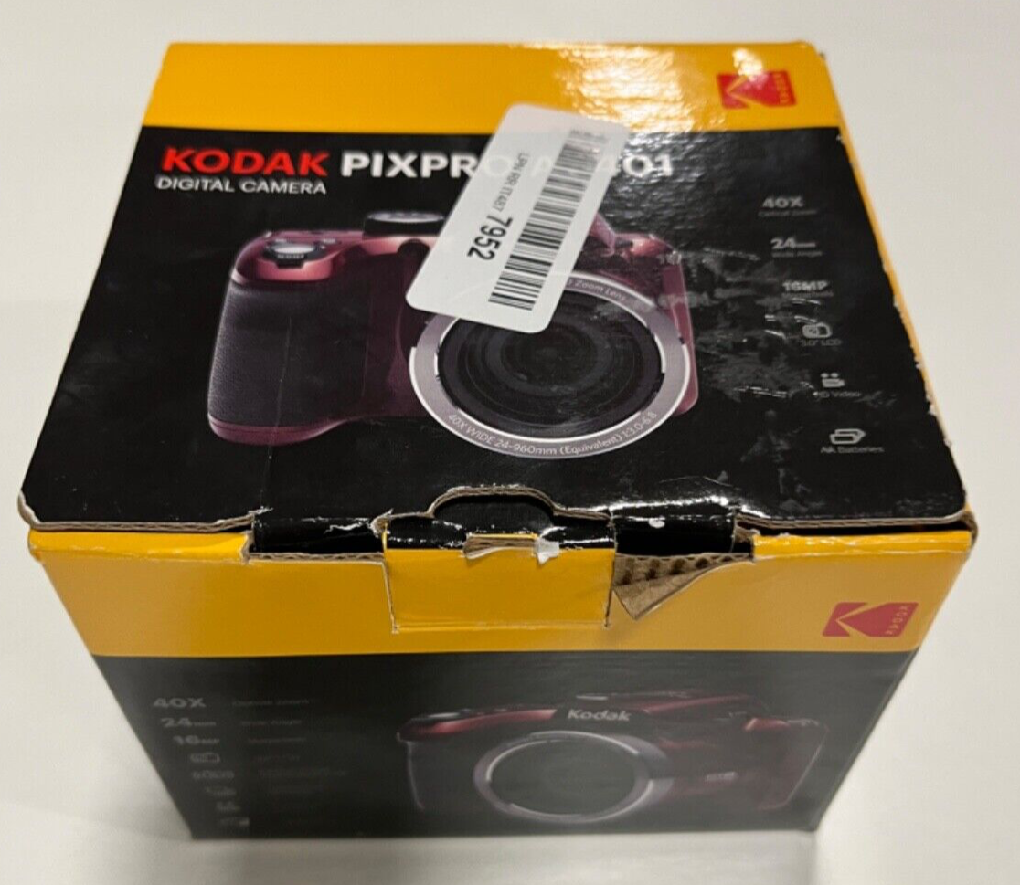 Kodak AZ401RD 16MP Digital Camera with 40X Zoom 3