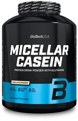 BioTechUSA Micellar Casein 2.27kg 4 Flavours Slow Release Protein
