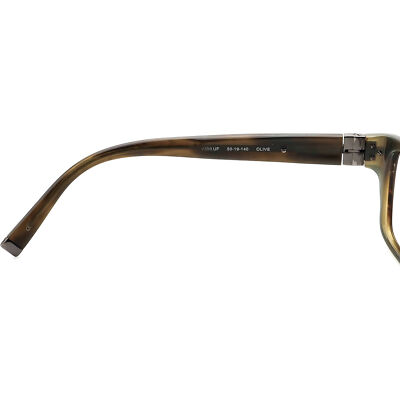 John Varvatos Eyeglasses V350 UF Olive Rectangular Frame  display picture 1