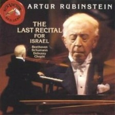 The Last Recital for Israel by Artur Rubinstein Cd