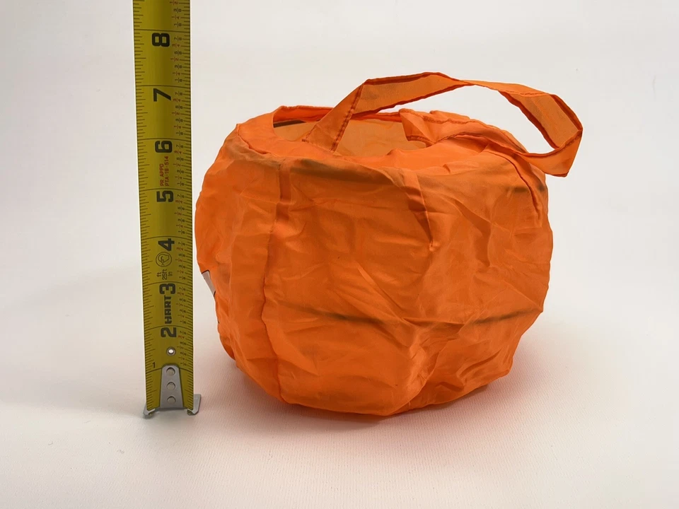 Cubo de caramelo vintage TRUCO O TRATO tela y primavera POR GEMMY INDUSTRIES Foto 3 de 4