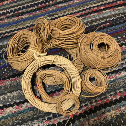 BIG LOT 3 lbs Kraft Brown Fiber Rush Chair Seat Weaving