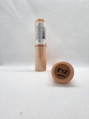 1 PIECE - REVOLUTION FAST BASE STICK FOUNDATION --F12-- *SEALED* --0.21 OZ