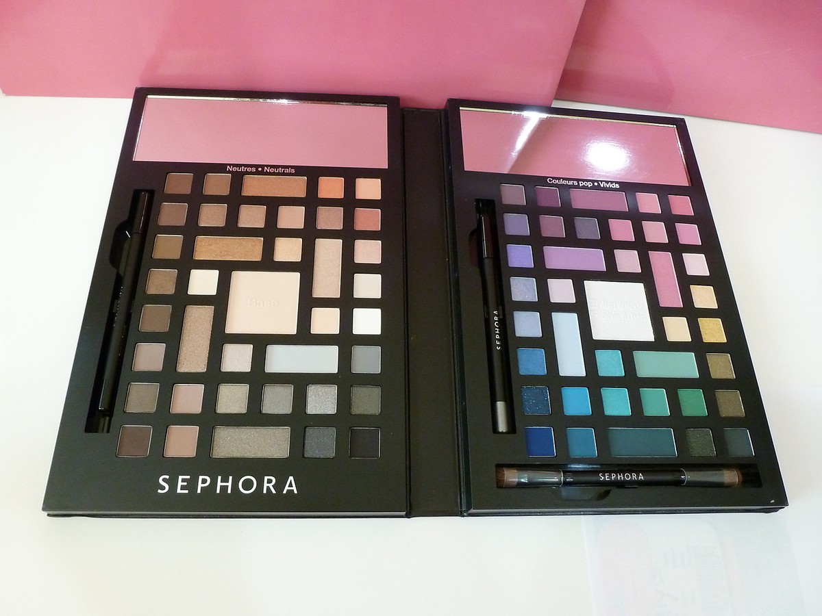 NIB Sephora Color Wonderland Neutral Vivid Eyeshadow Palette