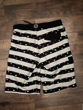 MAUI SONS Boys Black/Grey Board Shorts