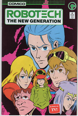 Robotech The New Generation 4 December 1985 Comico USA 1,50 $