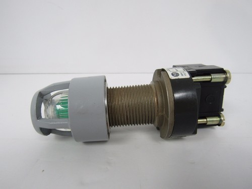 ALLEN BRADLEY 800H-PPH16G PILOT LIGHT HAZARDOUS LOCATION TYPE ( GREEN ) 120V - Picture 6 of 6