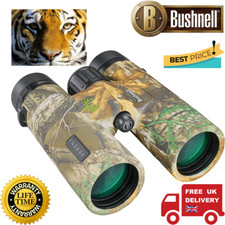 Image of Bushnell 10x42 Bone Collector Edition Engage X Binoculars RealTree (UK Stock)