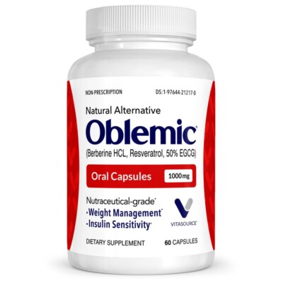 Official Weight Management (60 Capsules, 1 Bottle) Vitasource ️